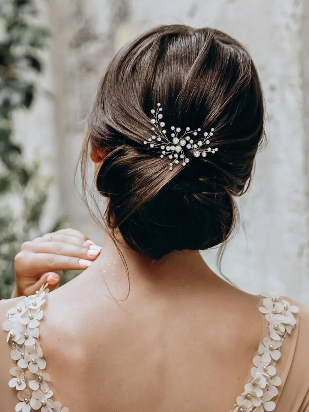 Elegant Pearl Hair Pins Set - 7Pcs Bridal Hair Accessories for Weddings & Events